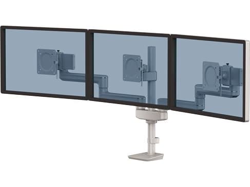 Fellowes Tallo 8614101, Klämma/genomföring, 9 kg, 81,3 cm (32"), 100 x 100 mm, Höjdjustering, Silver