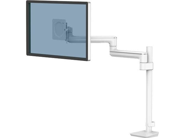 Fellowes Tallo 8616001, Clamp/Grommet, 9 kg, 101,6 cm (40"), 100 x 100 mm, Korkeudensäätö, Valkoinen