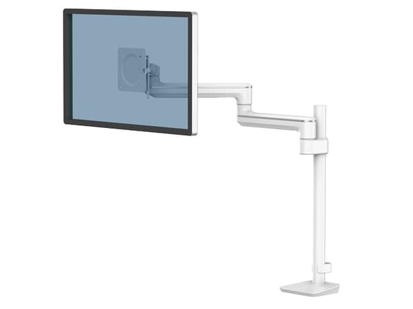 Fellowes Tallo 8616001, Clamp/Grommet, 9 kg, 101,6 cm (40"), 100 x 100 mm, Korkeudensäätö, Valkoinen