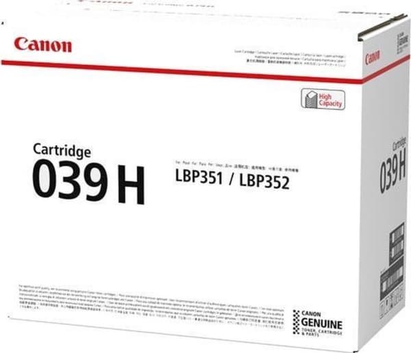 Canon CRG-039H svart toner original (153983)