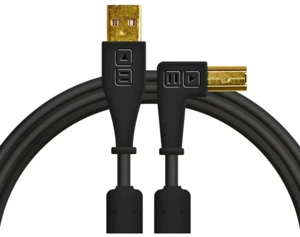 Kabel USB DJ TECHTOOLS DJ TECHTOOLS- Chroma Cable USB 1.5 m- łamany- czarny