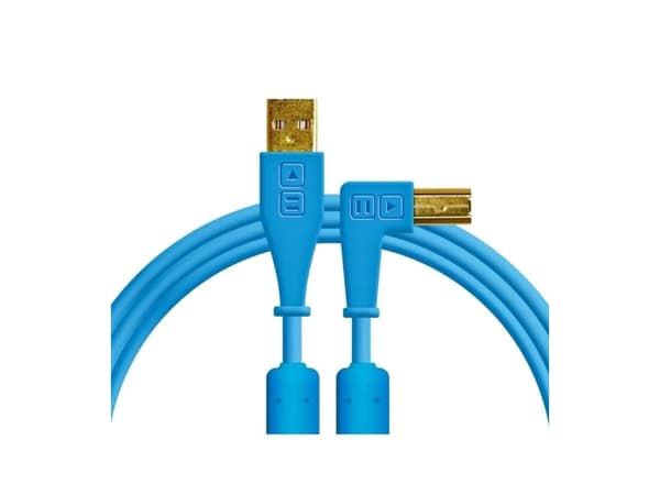 Kabel USB DJ TECHTOOLS DJ TECHTOOLS- Chroma Cable USB 1.5 m- łamany- niebieski