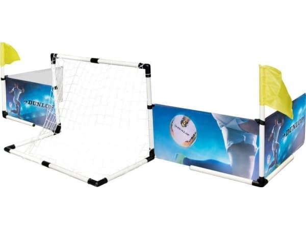 Football pitch with goal and ball 230x73x36cm DUNLOP