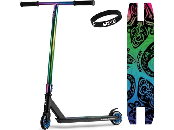 Soke EVO Street sparkcykel Mörkgrå (1647)