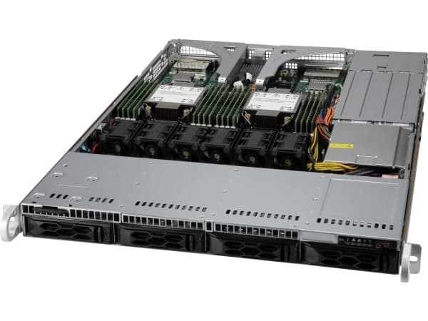Supermicro CSE-LA15TQC-R860AW, Stativ, Server, Sort, Grå, 1U, BSMI CCC CE/EMC UL/CB UL/CUL, 860 W