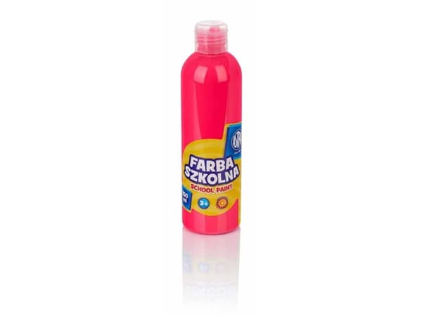 Astra Koulumaali 250 ml fluoresoiva vaaleanpunainen (301217032)