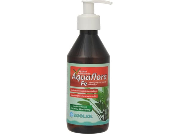 ZOOLEK Zoolek Aquaflora Fe 250 ml - gjødsel med jern
