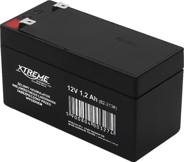 Xtreme AGM blybatteri 12V 1,2Ah XTREME