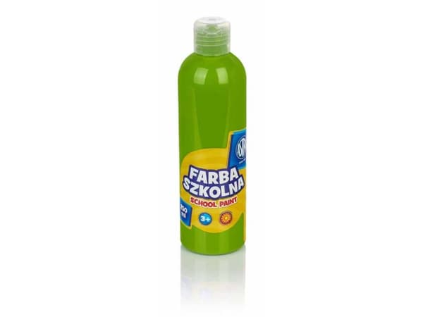school paint natural tempera astra 250 ml lime green