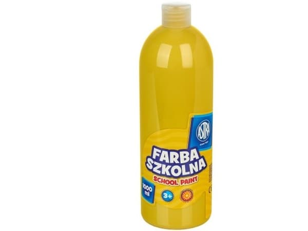 Astra skolfärg 1000 ml gul (301217053)