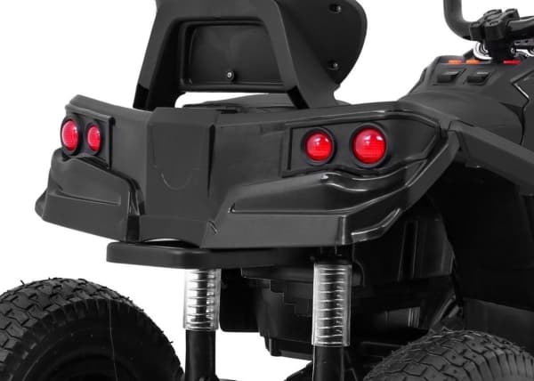 Ramiz Quad ATV Uppblåsbara hjul Svart