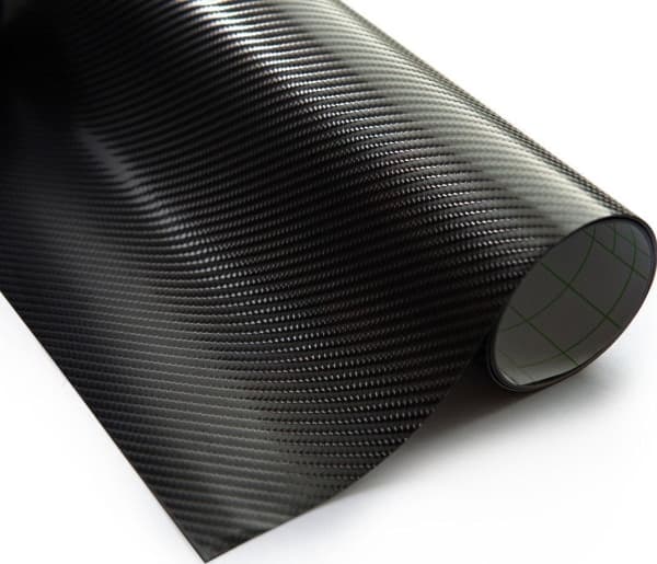 DWM Hiilifolio 4D, musta, 1.52x30m