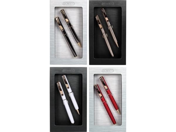 Cresco CLASSIC penna + penna i fodral GIFT BOX