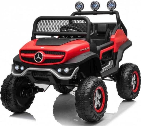 ADEL Fordon Mercedes BENZ UNIMOG Röd