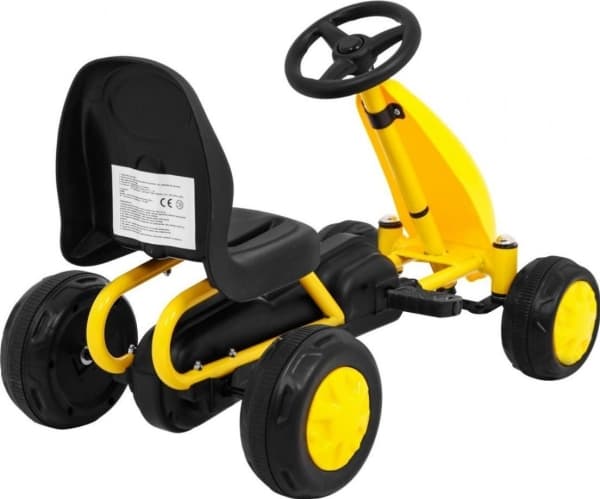 Ramiz Pedal Quad för barn Mini Ljusgul