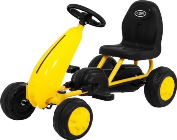 Ramiz Pedal Quad för barn Mini Ljusgul