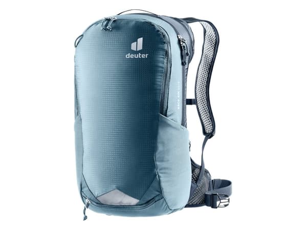 Deuter Race Air 14+3, Yläreuna, Pyöräily, Vuorikiipeily, Sininen, Unisex, 100 D, Sivutasku