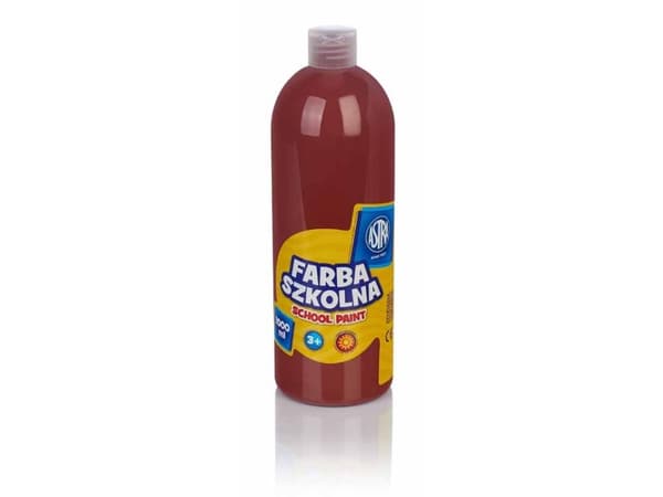 Astra koulumaali 1000 ml ruskea (301217056)