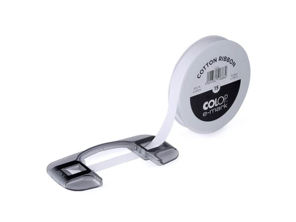Colop 154921, E-mark, Hvit, Colop, 1,5 cm, 25 m