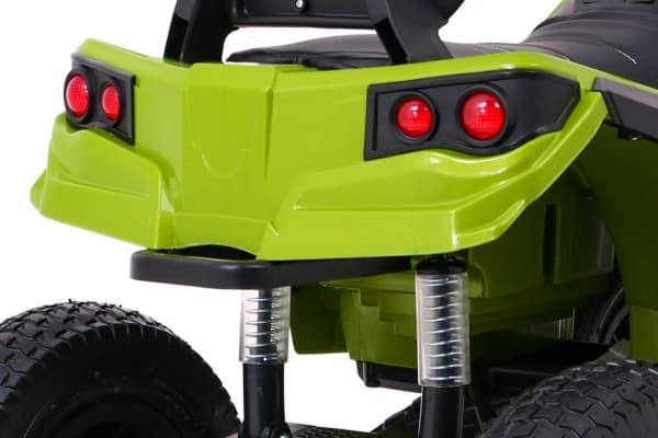 Ramiz Vehicle Quad ATV oppblåsbare hjul Grønn