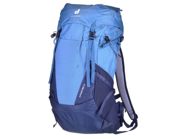 Deuter Futura Pro, Inre ram, Övre, Vandring, Blå, Unisex, Polyamid, Polyester
