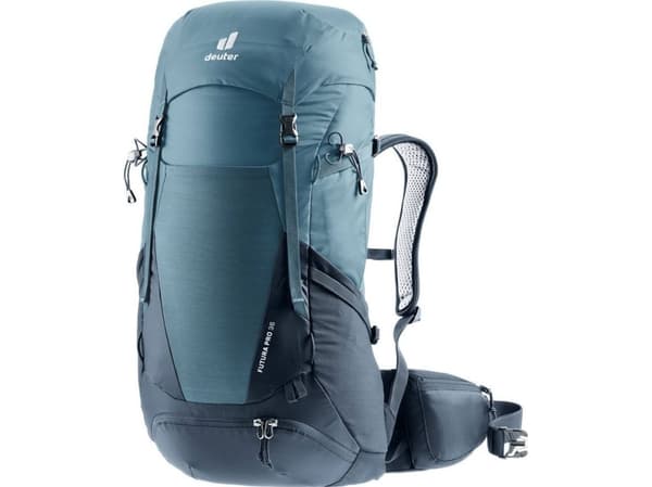 Deuter Futura Pro, Inre ram, Övre, Vandring, Blå, Unisex, Polyamid, Polyester