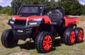 Miniatyrbild 4 av 5: Super-Toys BUGGY 6 RÄDER FÖR 2 BARN, TURNER, STORA RÄDER, STORT SÄTE, KRAFTIGASTE VERSION/A730-2