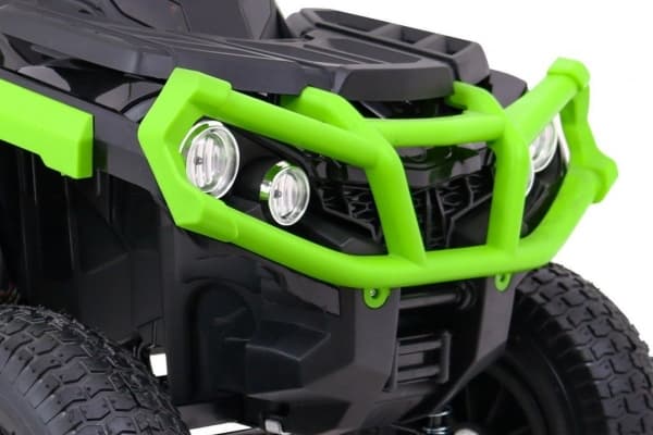 Ramiz Vehicle Quad ATV oppblåsbare hjul svart-grønn