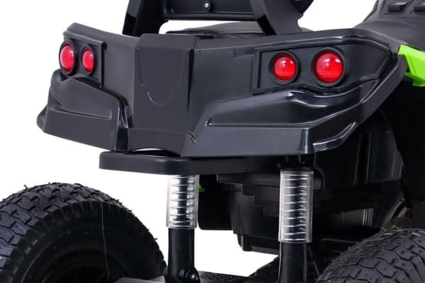 Ramiz Vehicle Quad ATV oppblåsbare hjul svart-grønn