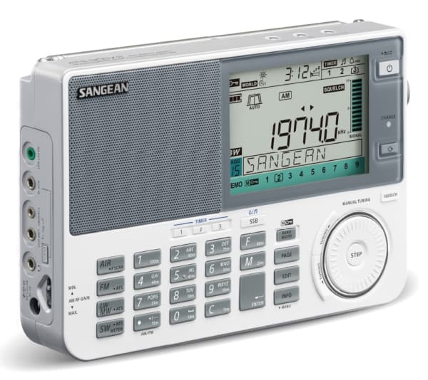 Sangean ATS-909X2, Bærbar, Digitalt, AM, FM, LW, SW, 87,5 - 108 MHz, 7,62 cm, 4 O