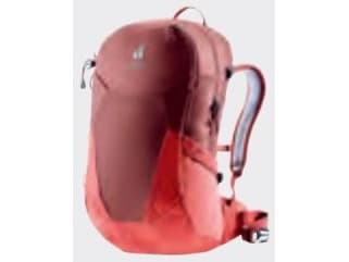 Deuter Futura 21 SL, Turgåing, Rød, Unisex, Polyester, 210 D, Forlomme, Sidelomme