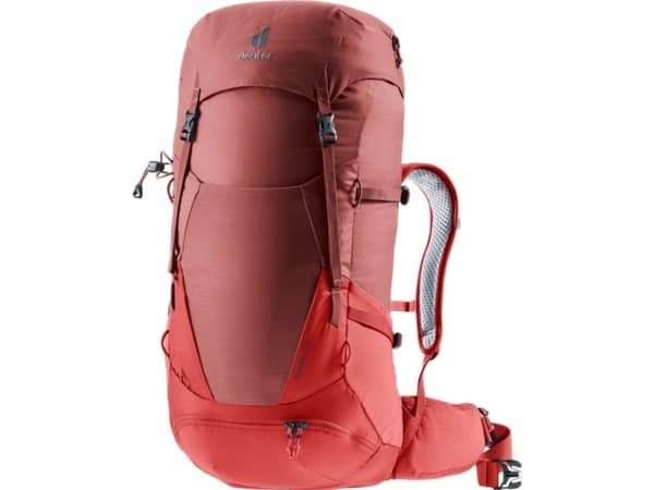 Deuter Futura 21 SL, Turgåing, Rød, Unisex, Polyester, 210 D, Forlomme, Sidelomme