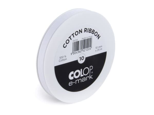 Colop 155755, E-mark, Hvit, Colop, 1 cm, 25 m, 1 stykker