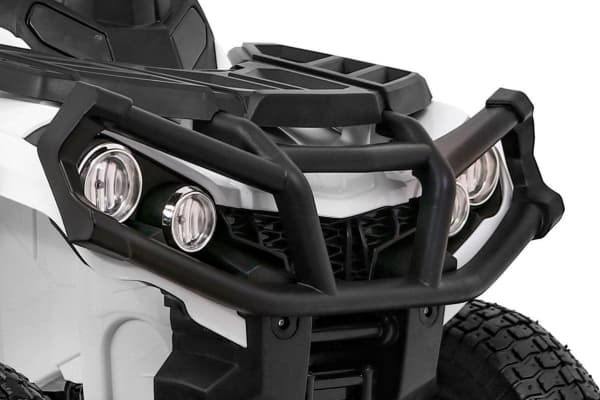 Ramiz Chassis Quad ATV oppblåsbare hjul Hvit