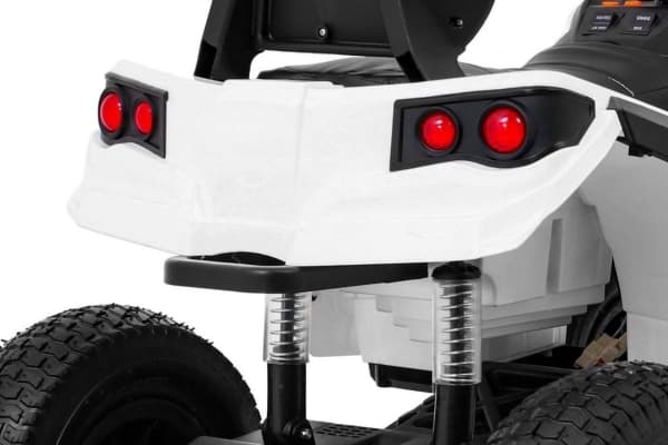 Ramiz Chassis Quad ATV oppblåsbare hjul Hvit