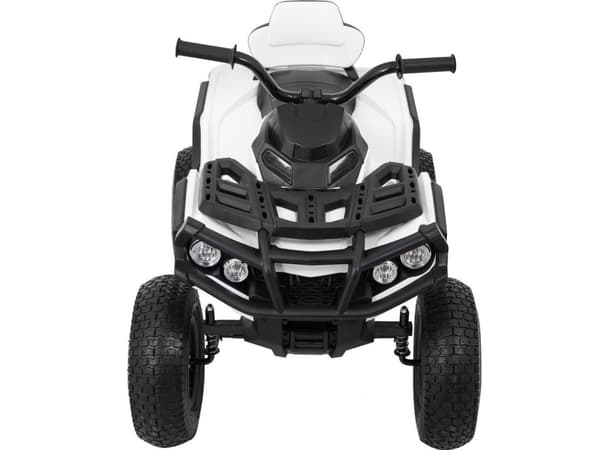 Ramiz Chassis Quad ATV oppblåsbare hjul Hvit