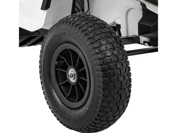 Ramiz Chassis Quad ATV oppblåsbare hjul Hvit