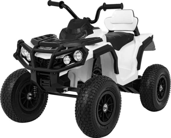 Ramiz Chassis Quad ATV oppblåsbare hjul Hvit