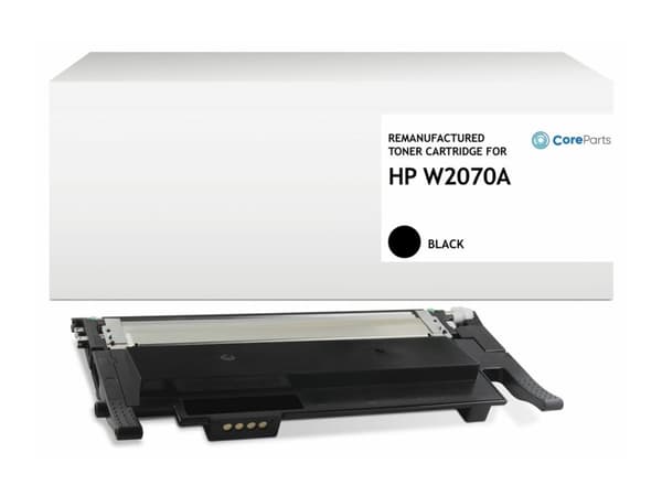 Toner CoreParts Lasertoner for HP Black