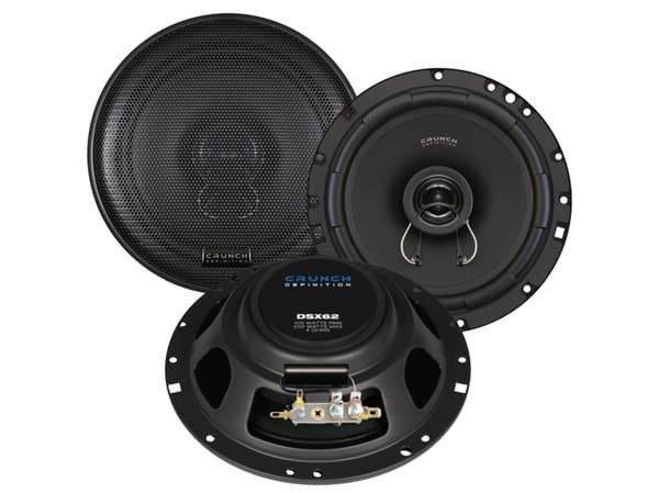 Crunch DSX62, 2-veis, 200 W, 100 W, 4 O, 4,5 cm, 16,5 cm
