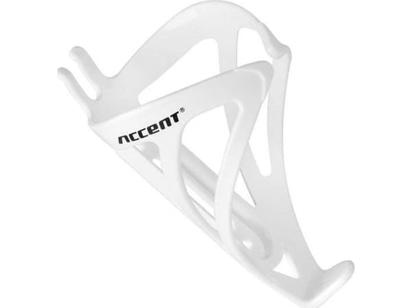 Accent Water bottle cage Accent Neo plastic white gloss universal
