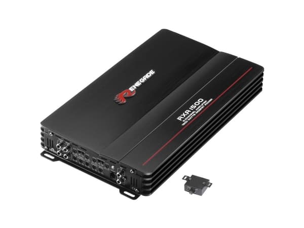 Renegade RXA1500 5-kanals slutsteg 1500 W Volym-, bas- och diskantkontroll Lämplig för (bilmärke): Universal