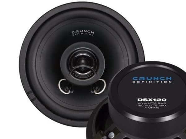Crunch DSX120, 2-suuntainen, 160 W, 80 W, 4 O, 120 mm, 55 mm