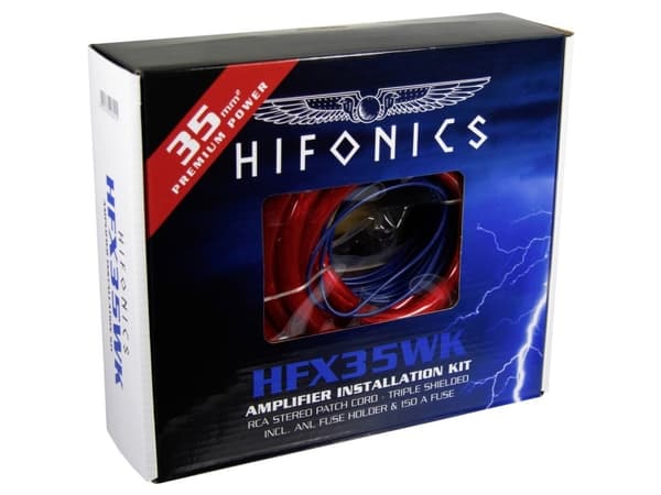 Hifonics Car HiFi -virtakaapelisarja 35 mm², 35 mm², 0,5 mm²