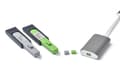 Miniatyrbild 3 av 5: Smartkeeper MD04P1GN, Portblockerare, DisplayPort, Grön, 10 styck, Polypåse, 130 mm