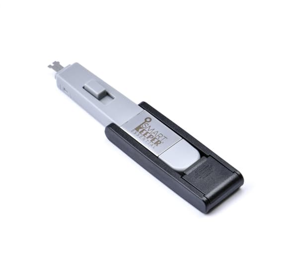 Smartkeeper U04GY, Portblokkernøkkel, Mini DisplayPort, Micro USB Type-B, USB Type-C, Grå, 1 stykker, 19,2 mm, 92,6 mm