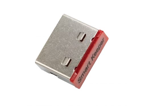 Smartkeeper CSK-PC01P, Portin lukitsin, USB A-tyyppi, Punainen, Ruostumaton teräs, Muovi, 10 kpl, Muovipussi