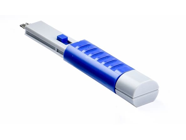Smartkeeper NL03PKDB, Portblockerare + nyckel, RJ-45, Blå, 10 styck, Polypåse, 11,7 mm