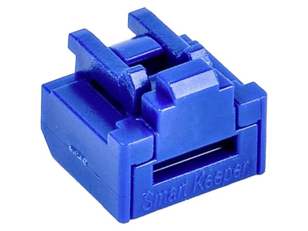 Smartkeeper NL03PKDB, Portblockerare + nyckel, RJ-45, Blå, 10 styck, Polypåse, 11,7 mm