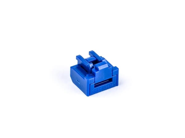 Smartkeeper NL03PKDB, Portblockerare + nyckel, RJ-45, Blå, 10 styck, Polypåse, 11,7 mm